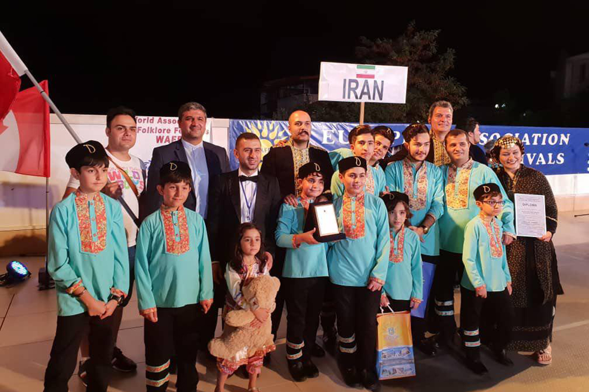 ایرانی‌ها در فستیوال بین‌المللی فولکلور 2018 بلغارستان خوش در‌خشیدند
