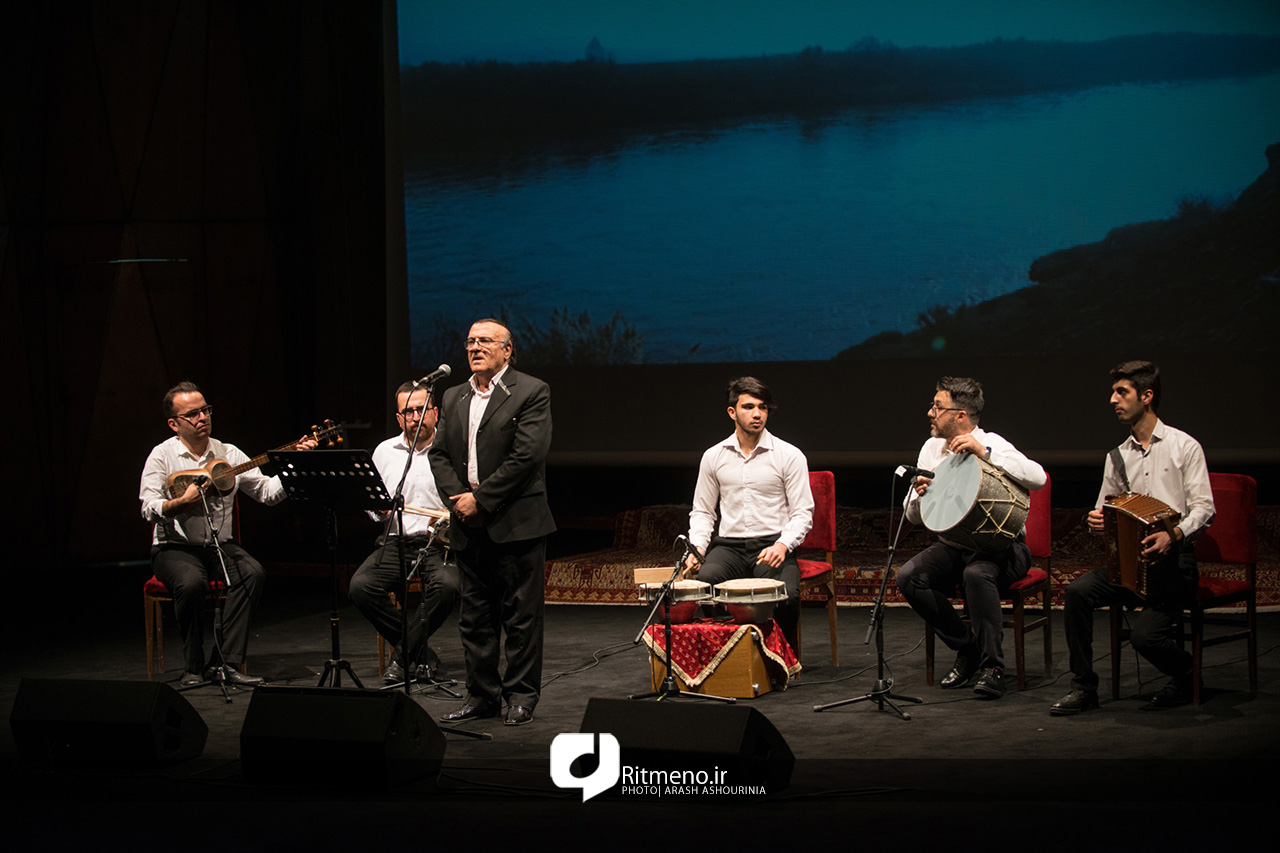 اجرای شادیانه‌های شب چله اقوام آذری/ تالار رودکی لرزید