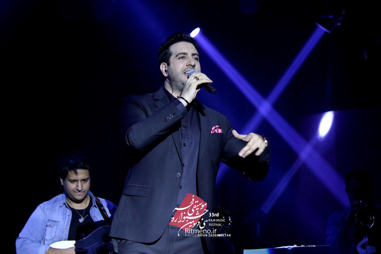 امید حاجیلی پرانرژی‌ترین کنسرت جشنواره فجر را برگزار کرد