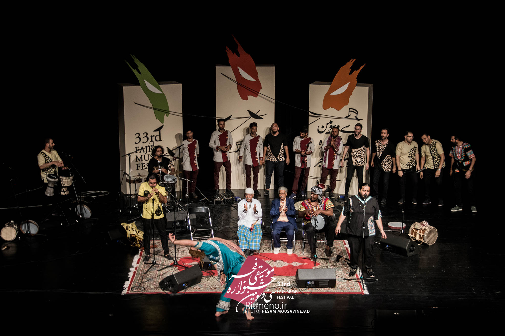 طنین موسیقی بوشهری و هرمزگان در شب جنوبی جشنواره