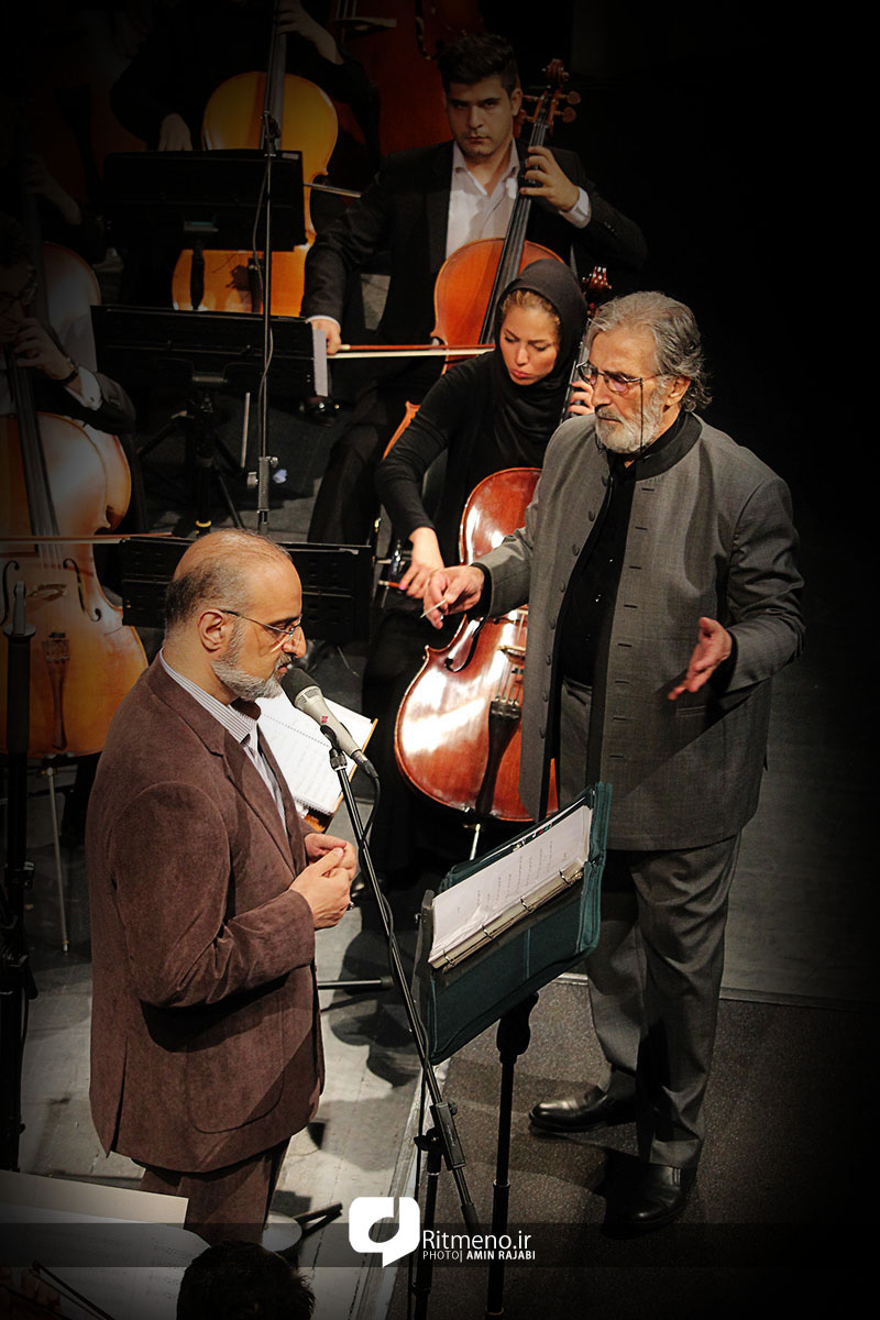 محمد اصفهانی با ارکستر ملی روی صحنه رفت