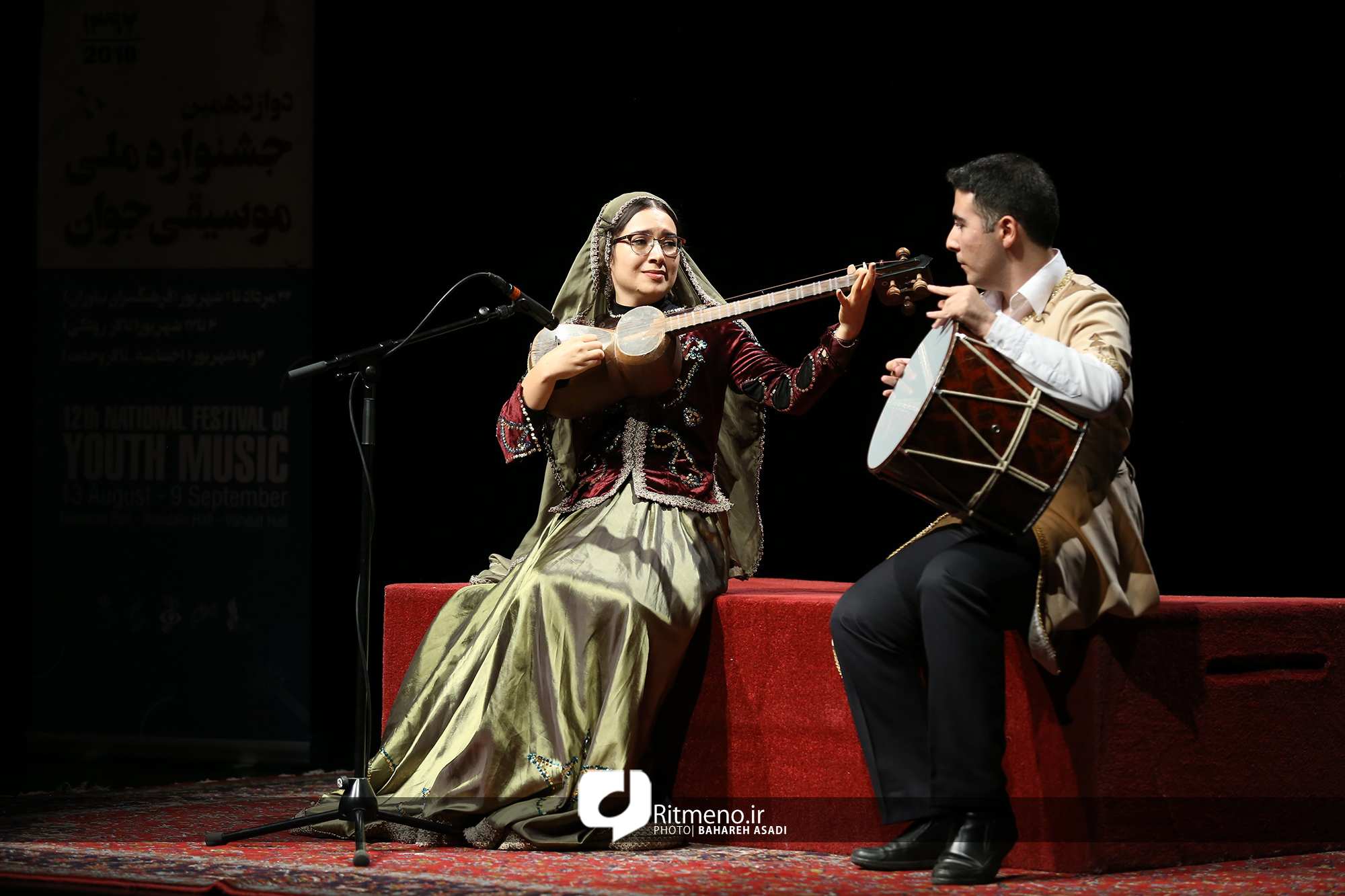 نوای موسیقی آذربایجان در فرهنگسرای نیاوران طنین‌انداز شد