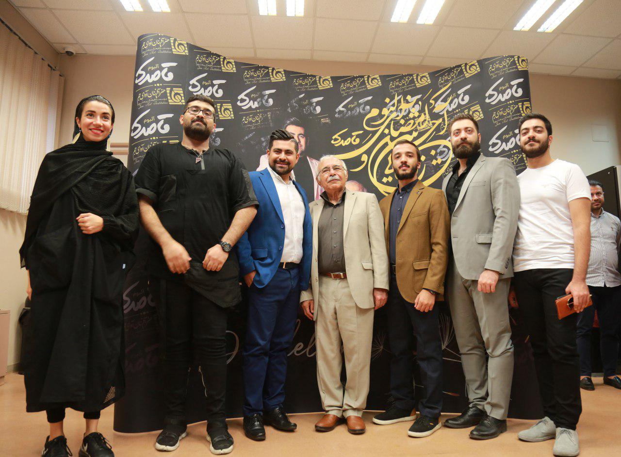 مراسم رونمایی از آلبوم «قاصدک» اثر مشترک مهرزاد خواجه امیری و محمدعلی بهمنی برگزار شد